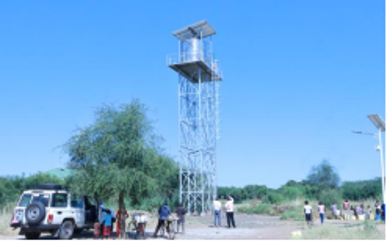 URCS Moroto branch Skybird Micro Project – Borehole Solarization Water Pumping System in Matany Town Council